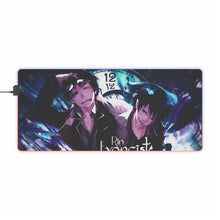 Load image into Gallery viewer, Rin and Yukio Okumura RGB LED Mouse Pad (Desk Mat)
