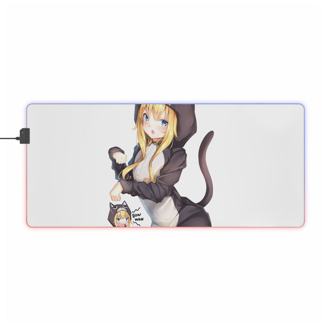 Gabriel DropOut Gabriel Tenma White RGB LED Mouse Pad (Desk Mat)