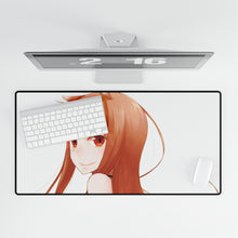 Load image into Gallery viewer, Anime Spice and Wolf Mouse Pad (Desk Mat)
