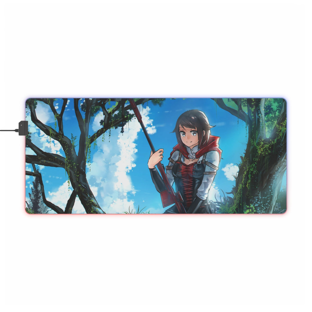 Tapis de souris LED RGB Anime RWBY (tapis de bureau)