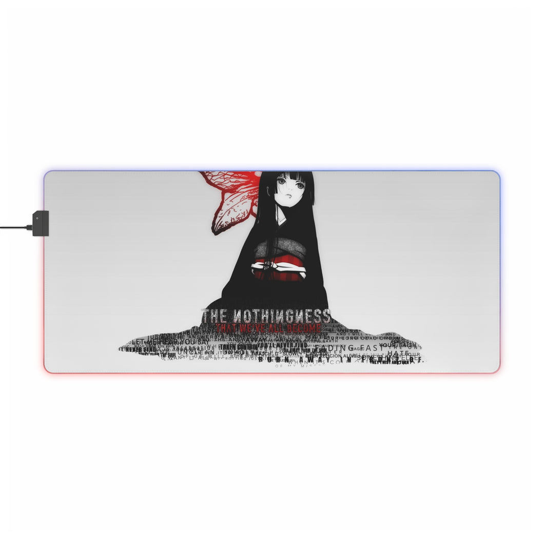 Jigoku Shōjo RGB LED Mouse Pad (Desk Mat)