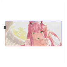 Load image into Gallery viewer, Zero Two RGB LED Mouse Pad (Desk Mat)
