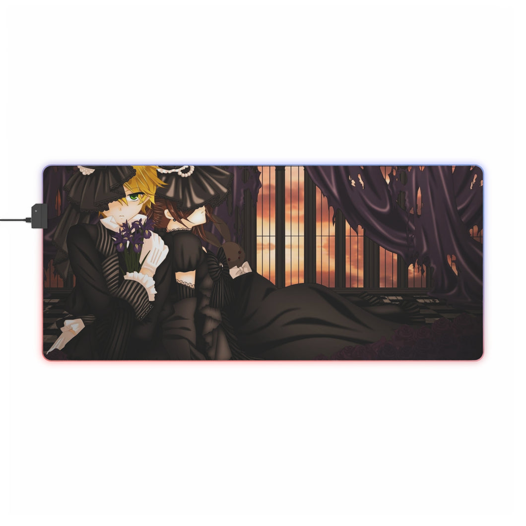 Tapis de souris LED RGB Pandora Hearts (tapis de bureau)