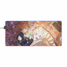 Load image into Gallery viewer, Violet Evergarden Violet Evergarden RGB LED Mouse Pad (Desk Mat)
