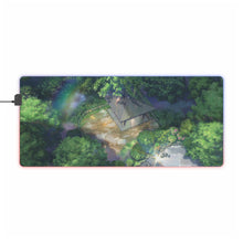 Charger l&#39;image dans la galerie, Tapis de souris LED RVB The Garden Of Words (tapis de bureau)
