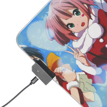 Cargar imagen en el visor de la galería, Love, Chunibyo &amp; Other Delusions Rikka Takanashi, Sanae Dekomori, Shinka Nibutani, Kumin Tsuyuri RGB LED Mouse Pad (Desk Mat)
