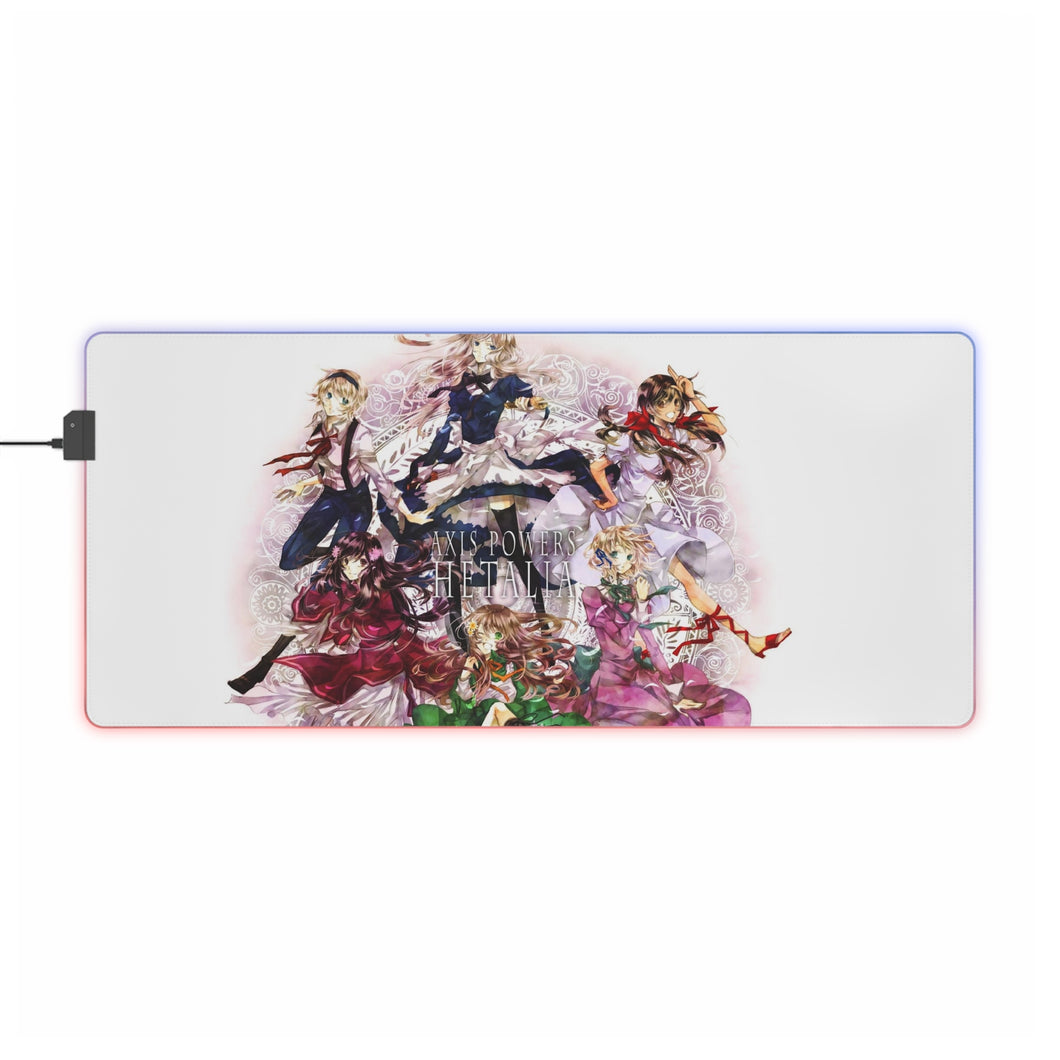 Hetalia: Axis Powers RGB LED Mouse Pad (Desk Mat)