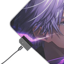 Charger l&#39;image dans la galerie, Tapis de souris LED RGB Satoru Gojou Purple! (tapis de bureau)
