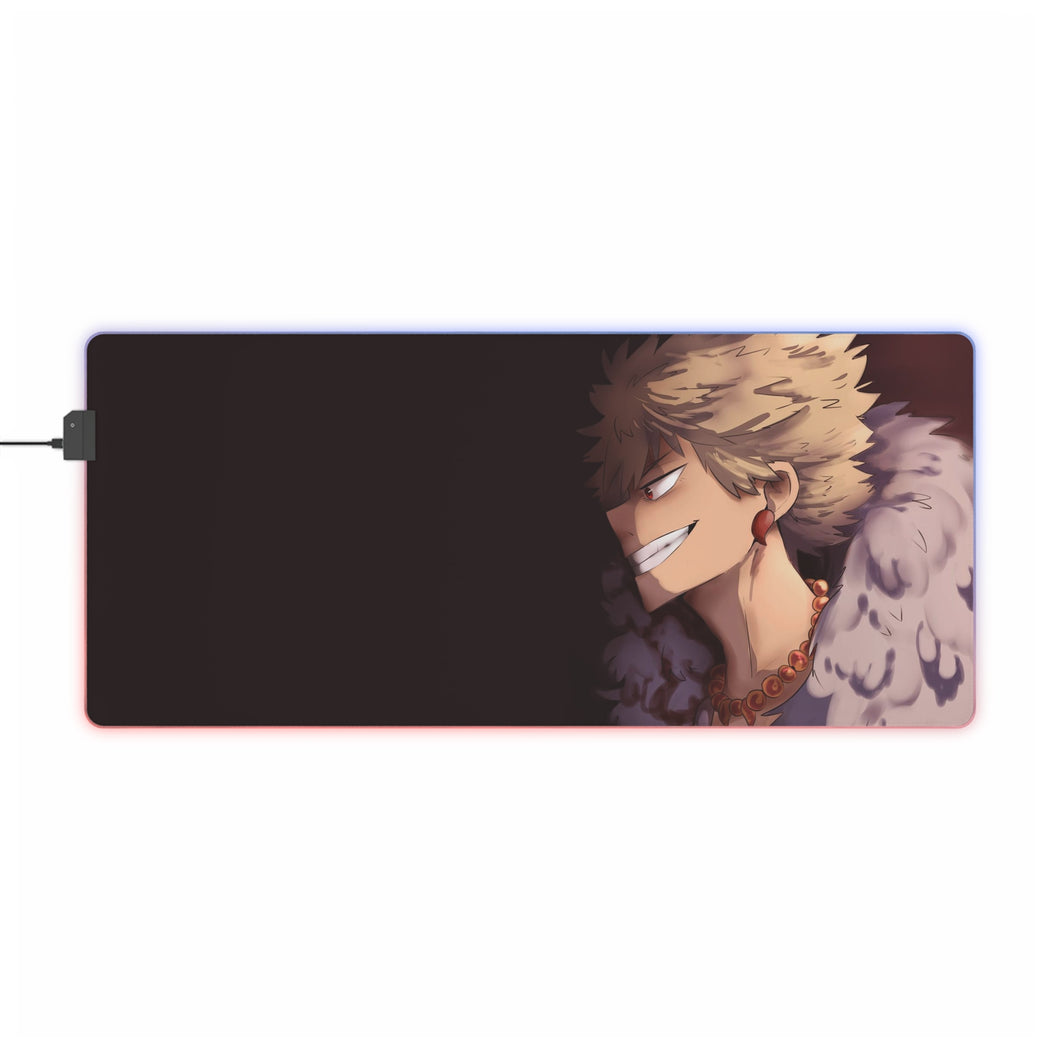 My Hero Academia Katsuki Bakugou RGB LED Mouse Pad (Desk Mat)