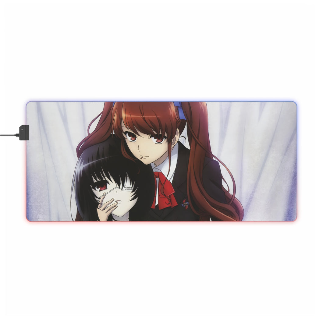 Mei and Izumi RGB LED Mouse Pad (Desk Mat)