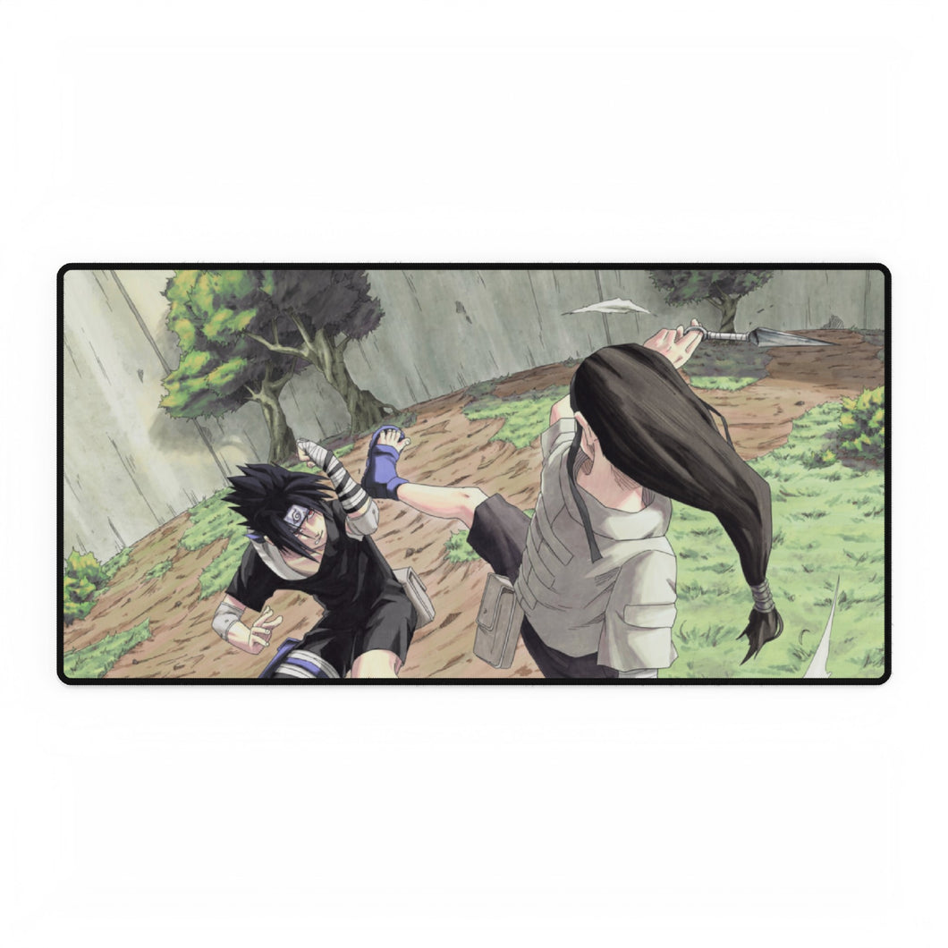 Sasuke VS Neji Mouse Pad (Desk Mat)