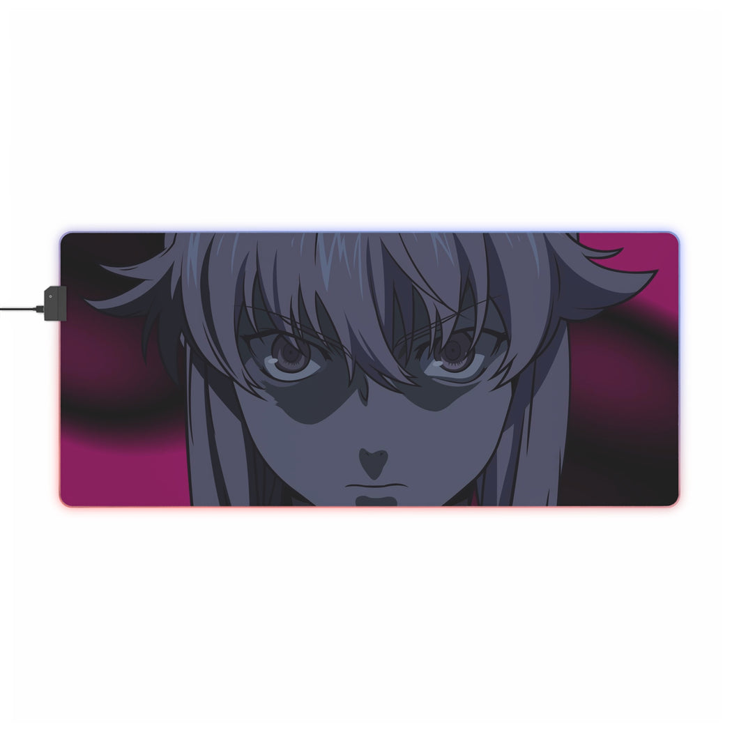 Mirai Nikki Yuno Gasai RGB LED Mouse Pad (Desk Mat)