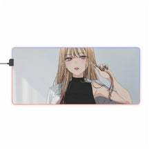 Load image into Gallery viewer, Marin Kitagawa on magazine cover RGB LED Mouse Pad (Desk Mat)
