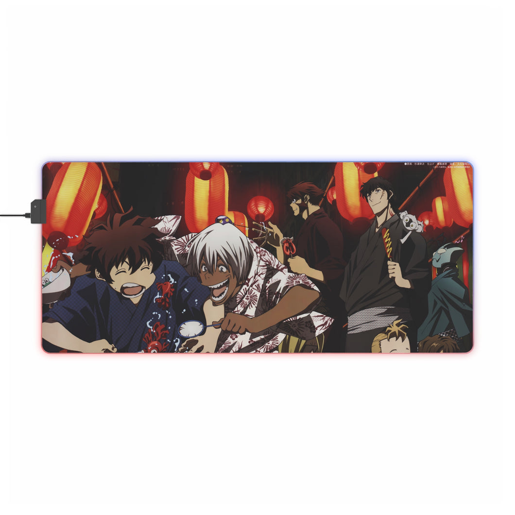 Blood Blockade Battlefront Leonardo Watch, Klaus Von Reinherz, Zapp Renfro, Steven A. Starphase RGB LED Mouse Pad (Desk Mat)