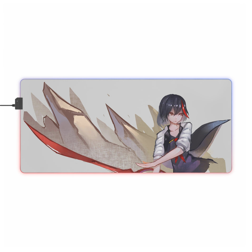 Tapis de souris LED RVB Kill La Kill (tapis de bureau)