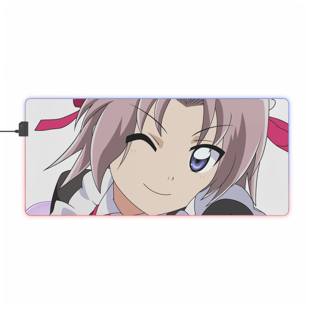 Tapis de souris LED RVB Hayate the Combat Butler (tapis de bureau)