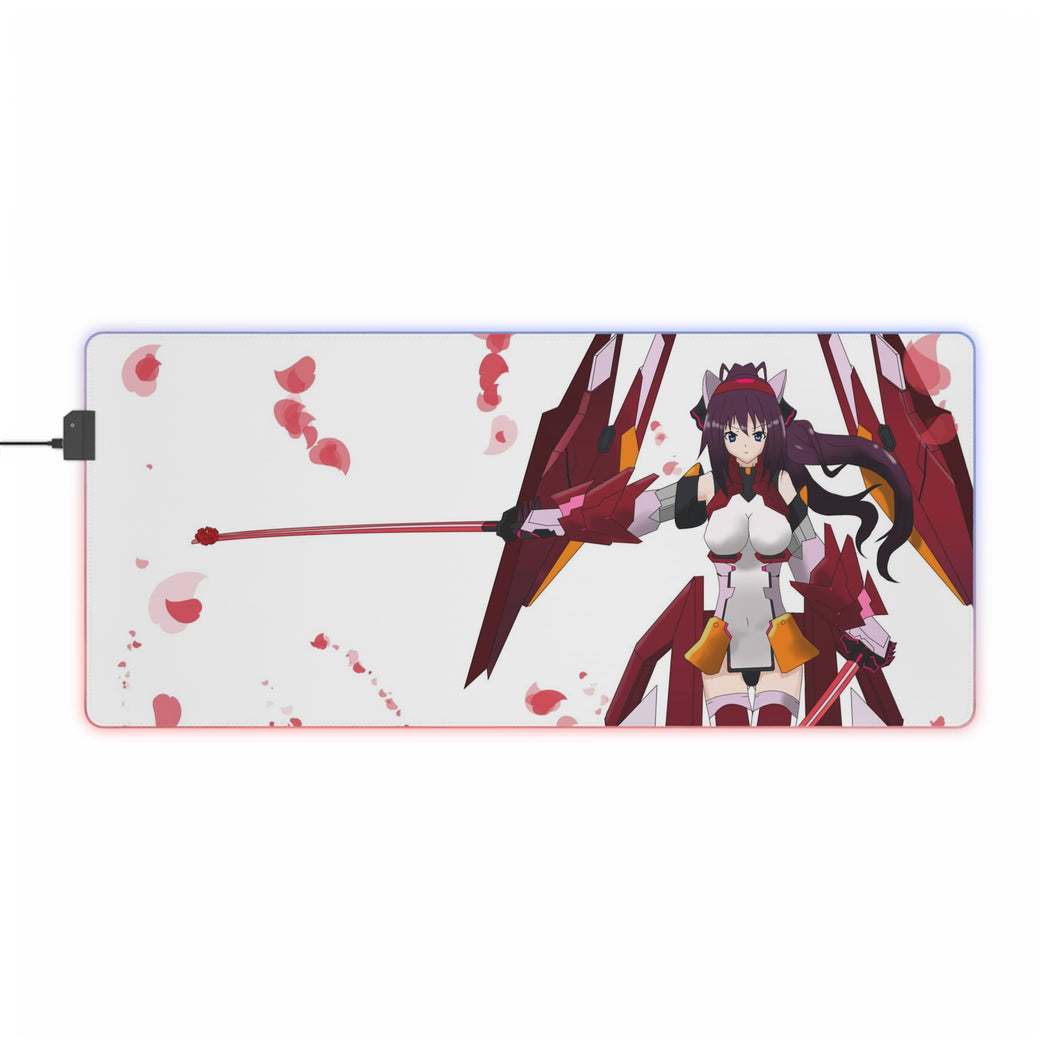 Tapis de souris LED RGB Infinite Stratos (tapis de bureau)