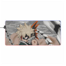 Cargar imagen en el visor de la galería, My Hero Academia Katsuki Bakugou RGB LED Mouse Pad (Desk Mat)
