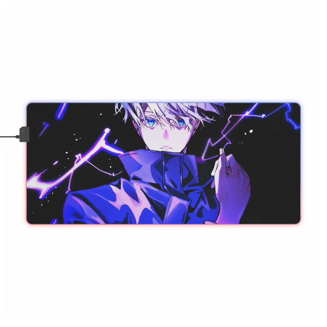 Tapis de souris LED RVB Jujutsu Kaisen (tapis de bureau)