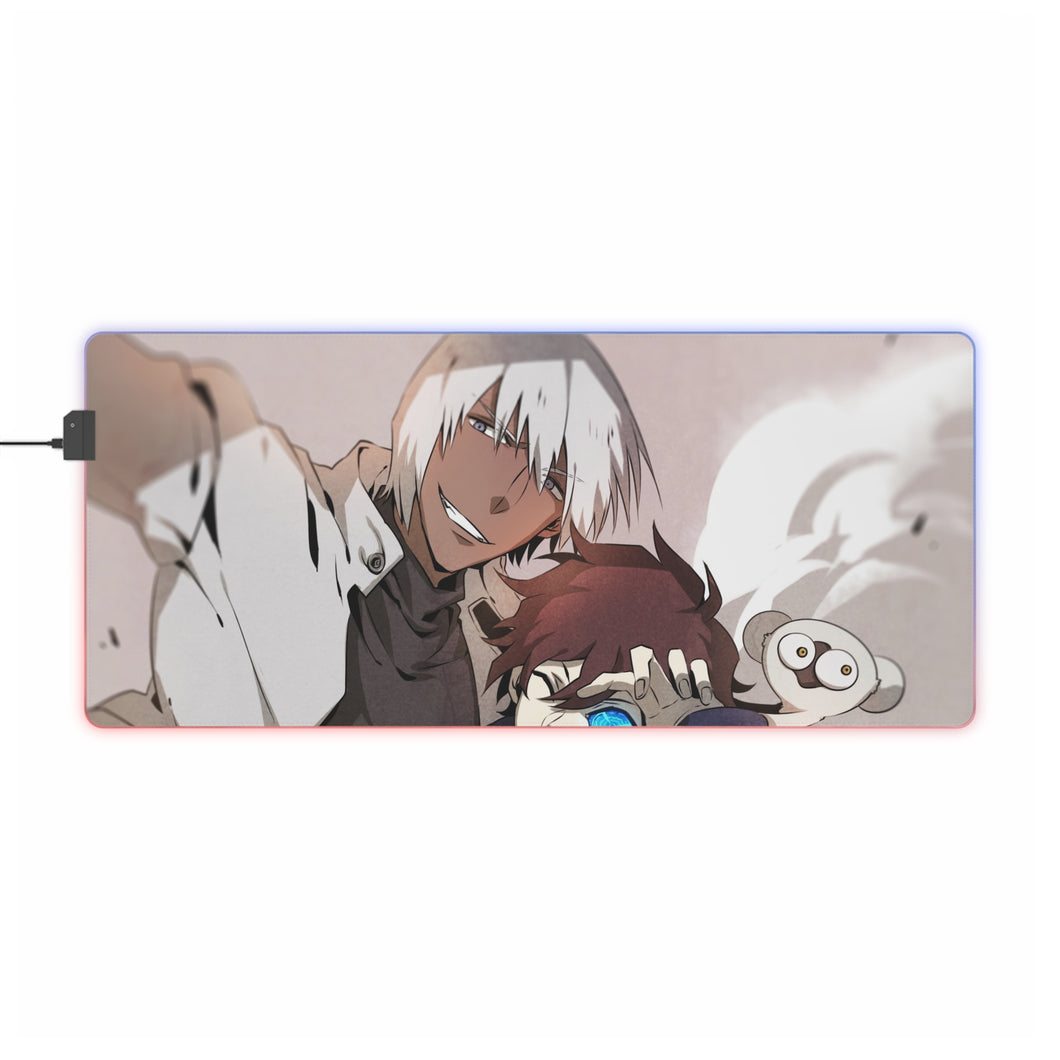 Blood Blockade Battlefront Leonardo Watch, Zapp Renfro RGB LED Mouse Pad (Desk Mat)