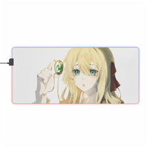 Load image into Gallery viewer, Violet Evergarden RGB LED Mouse Pad (Desk Mat)
