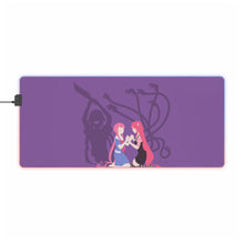 Charger l&#39;image dans la galerie, Tapis de souris LED RVB Mirai Nikki Yuno Gasai (tapis de bureau)
