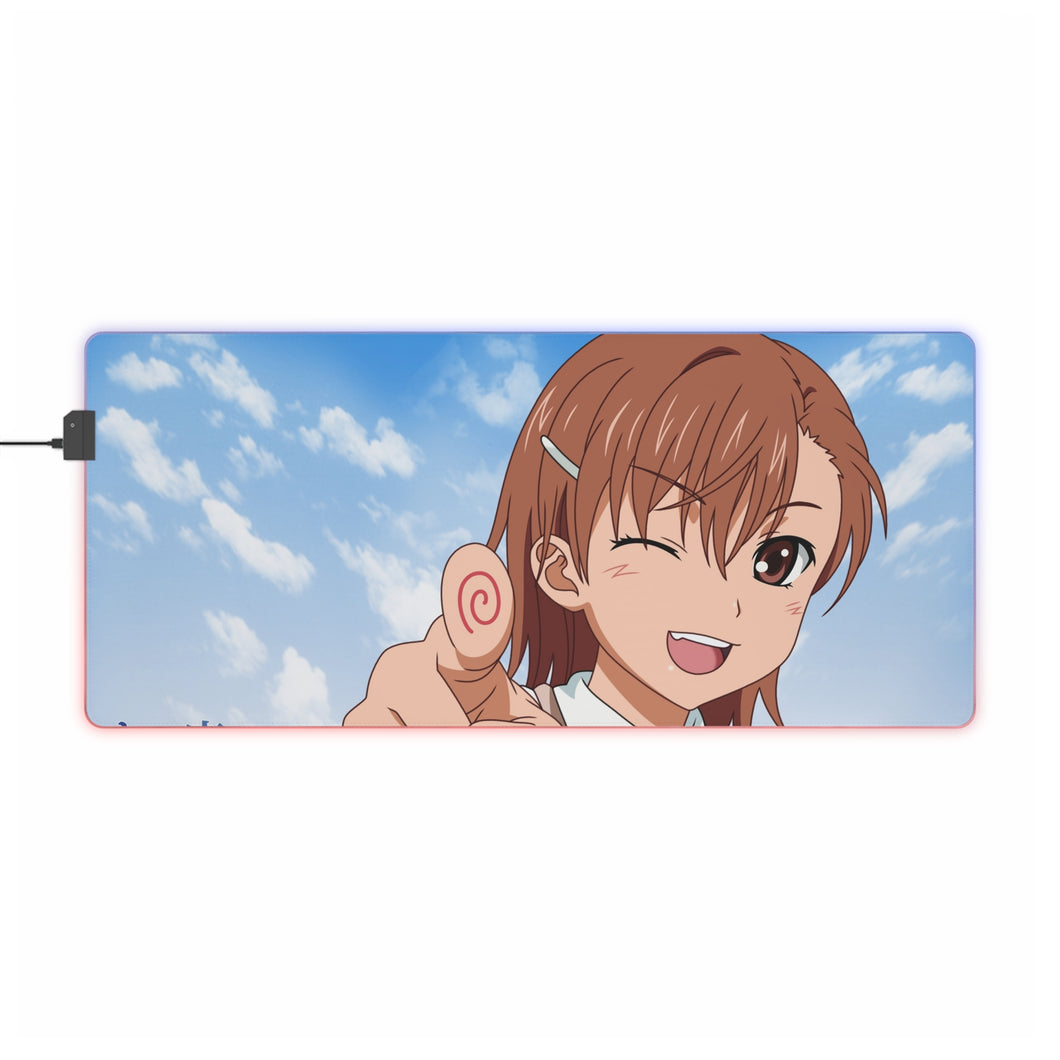 A Certain Magical Index RGB LED Mouse Pad (Desk Mat)