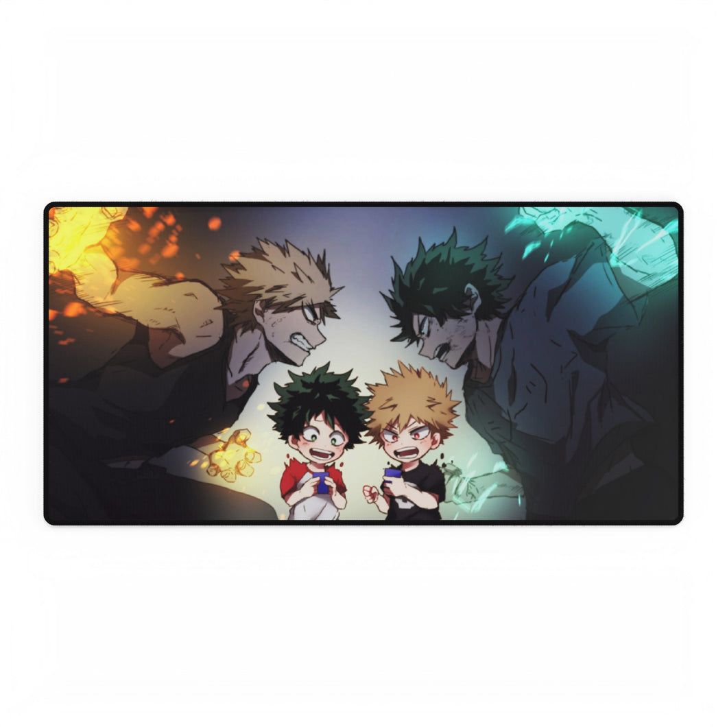 Katsuki Bakugou and Izuku Midoriya Mouse Pad (Desk Mat)