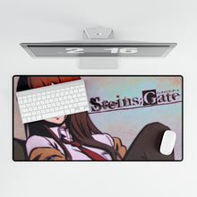 Load image into Gallery viewer, Makise Kurisu Mouse Pad (Desk Mat)
