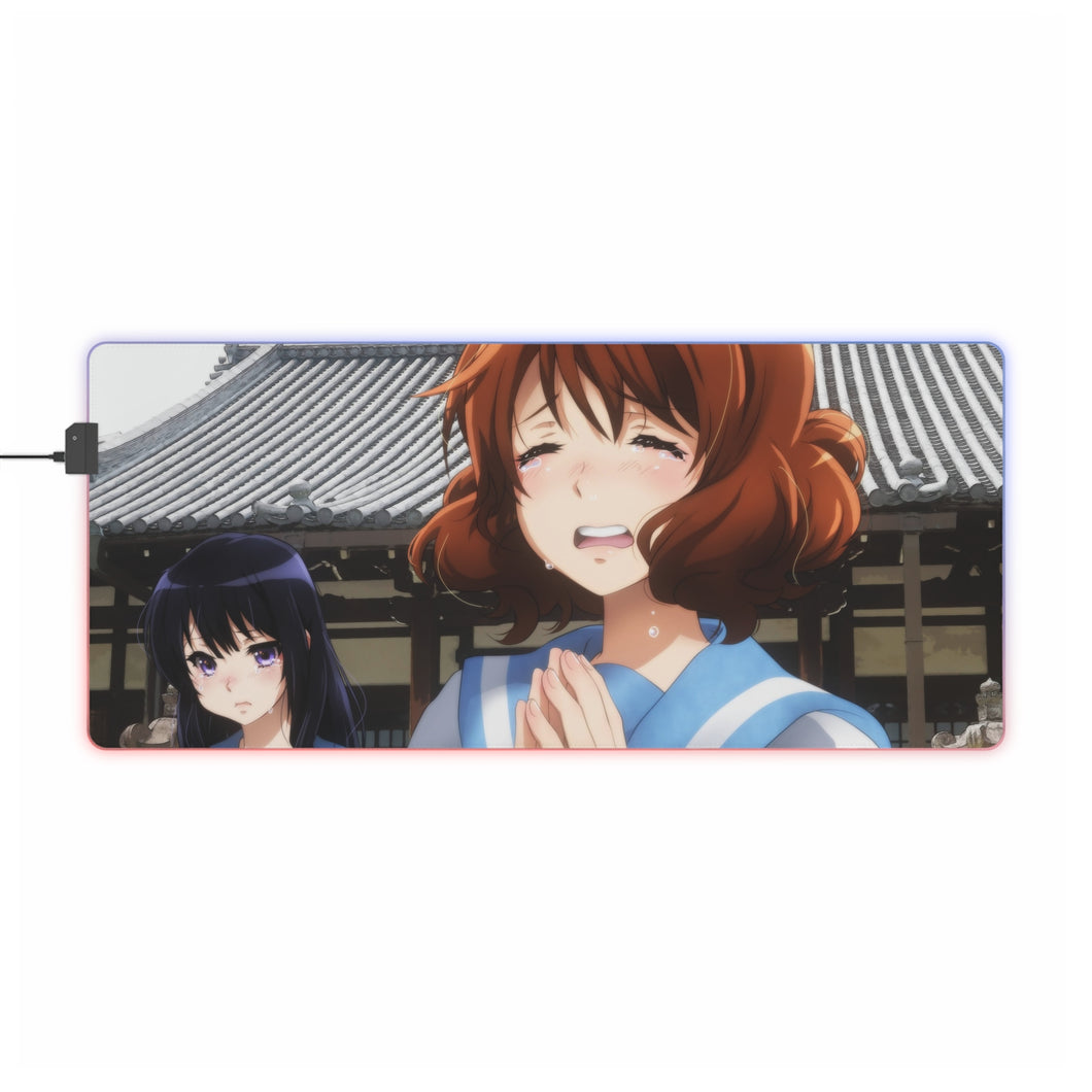 Sound! Euphonium Kumiko Oumae, Reina Kousaka RGB LED Mouse Pad (Desk Mat)