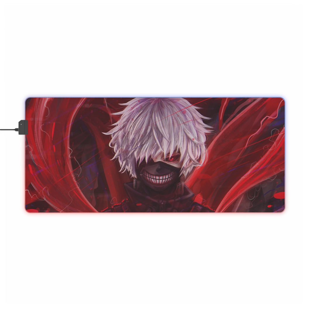 Tapis de souris LED RGB Anime Tokyo Ghoul (tapis de bureau)