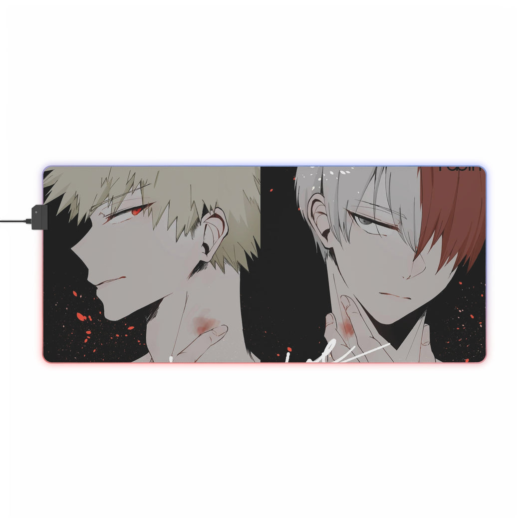 My Hero Academia Katsuki Bakugou RGB LED Mouse Pad (Desk Mat)