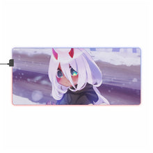 Load image into Gallery viewer, Zero Two Child RGB LED Mouse Pad (Desk Mat)
