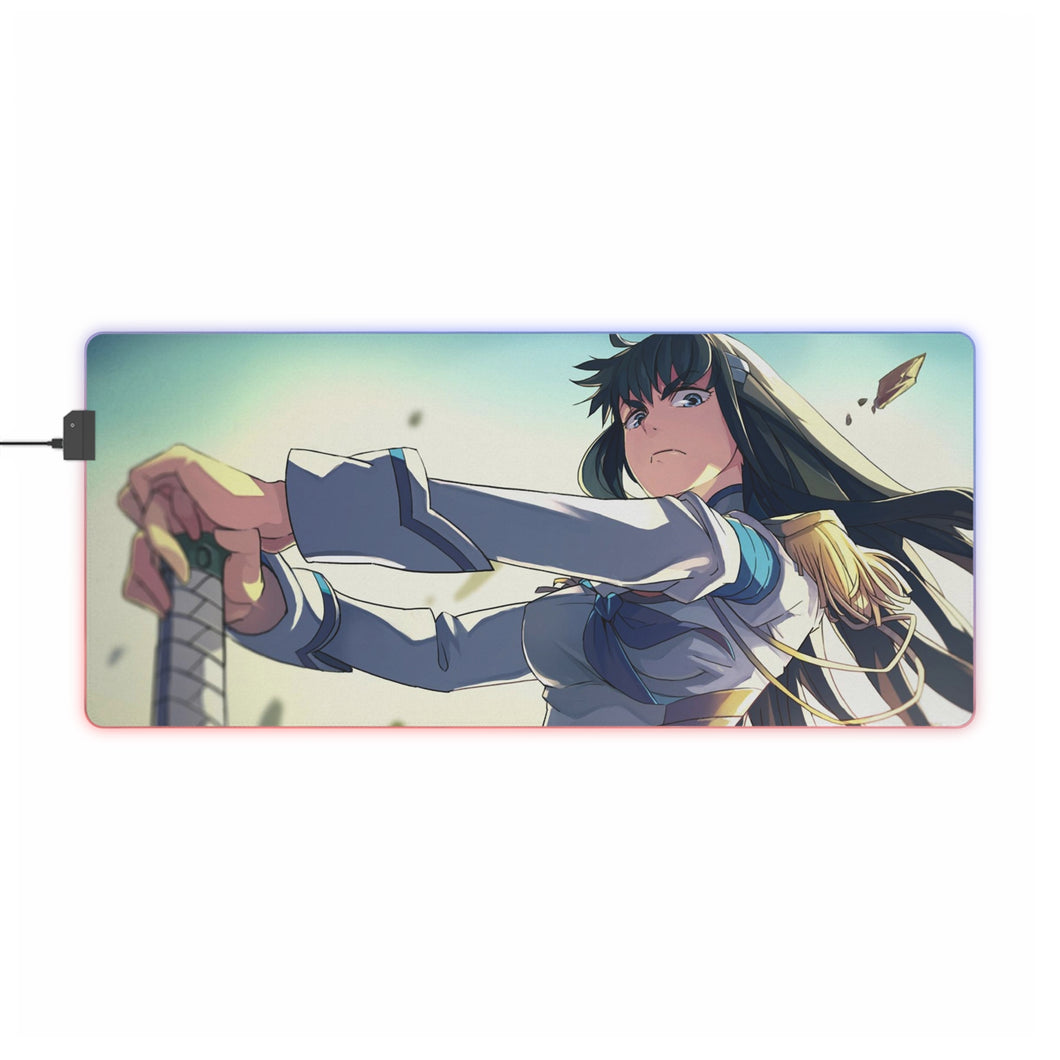 Tapis de souris LED RVB Kill La Kill (tapis de bureau)