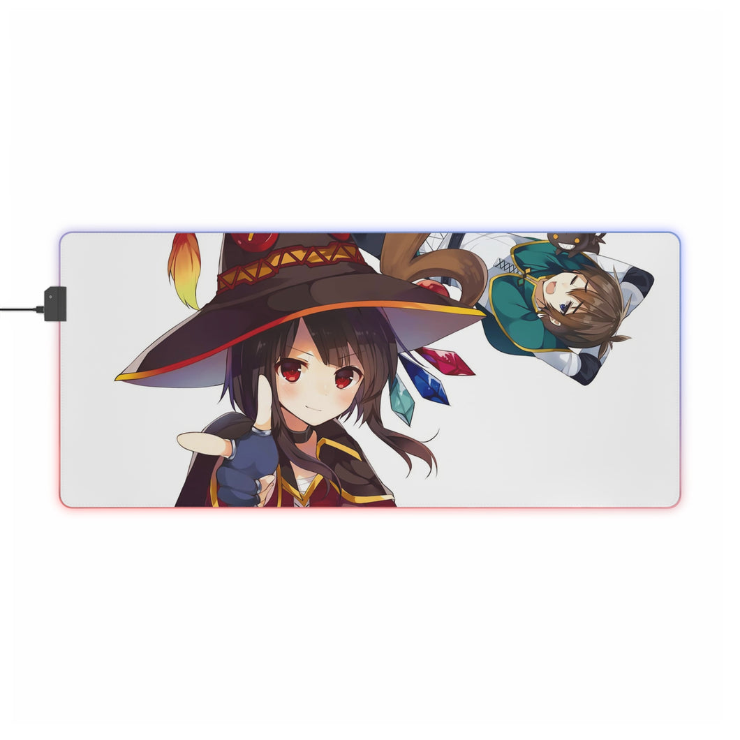 KonoSuba - God’s blessing on this wonderful world!! RGB LED Mouse Pad (Desk Mat)