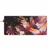 Charger l&#39;image dans la galerie, Tapis de souris LED RVB My Hero Academia Izuku Midoriya (tapis de bureau)
