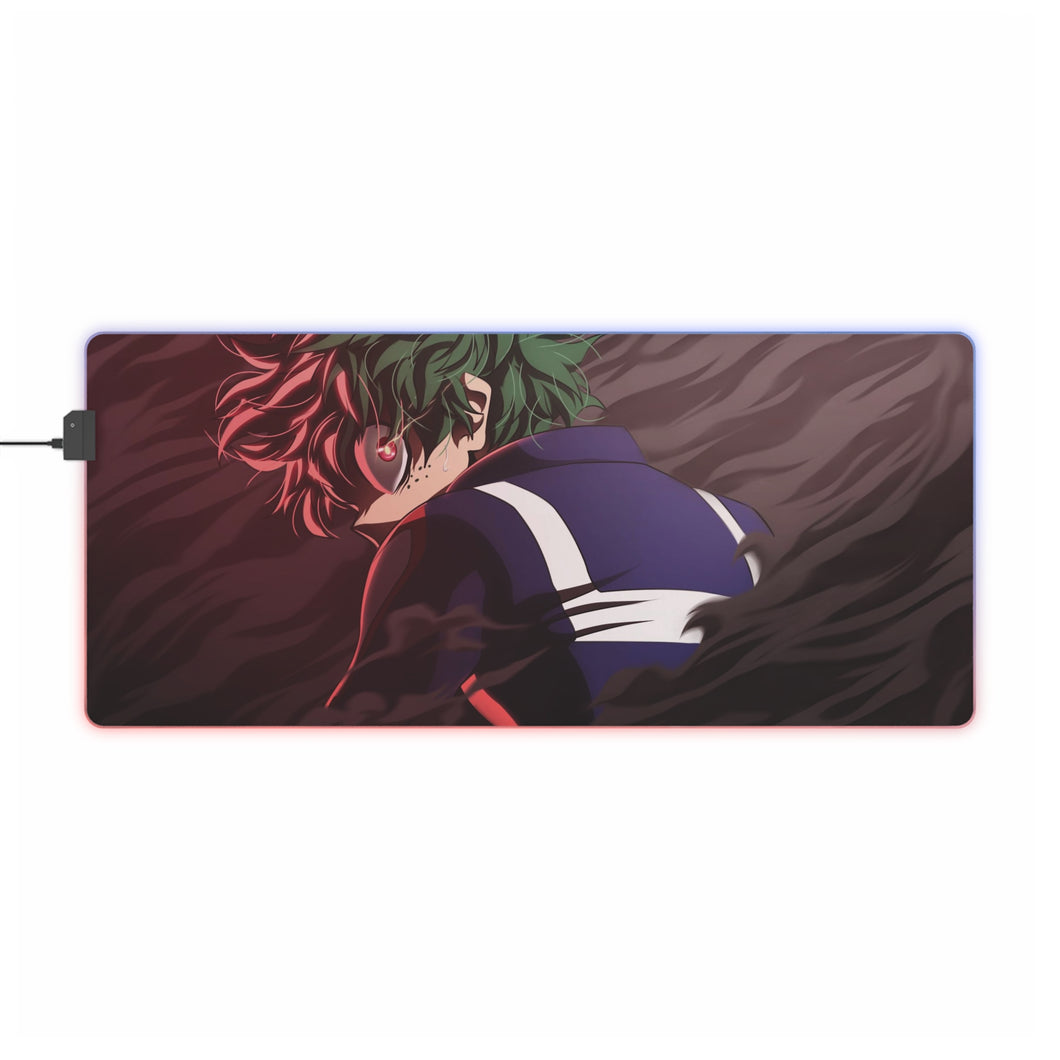 Izuku Midoriya (Deku) RGB LED Mouse Pad (Desk Mat)