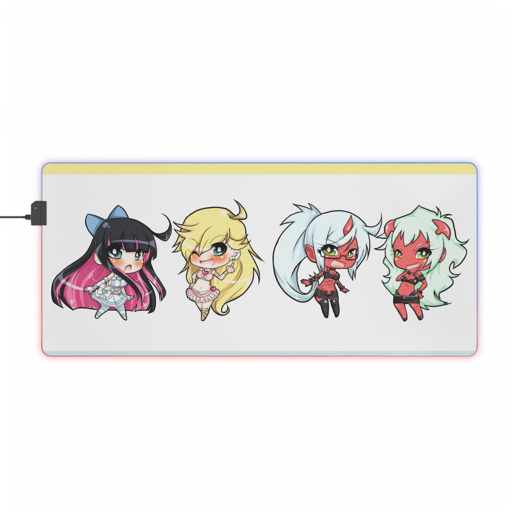 Panty & Stocking with Garterbelt Stocking Anarchy, Panty Anarchy, Panty Stocking With Garterbelt RGB LED Mouse Pad (Desk Mat)