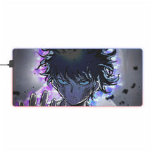 Charger l&#39;image dans la galerie, Tapis de souris LED RGB Mob Psycho 100 Shigeo Kageyama (tapis de bureau)
