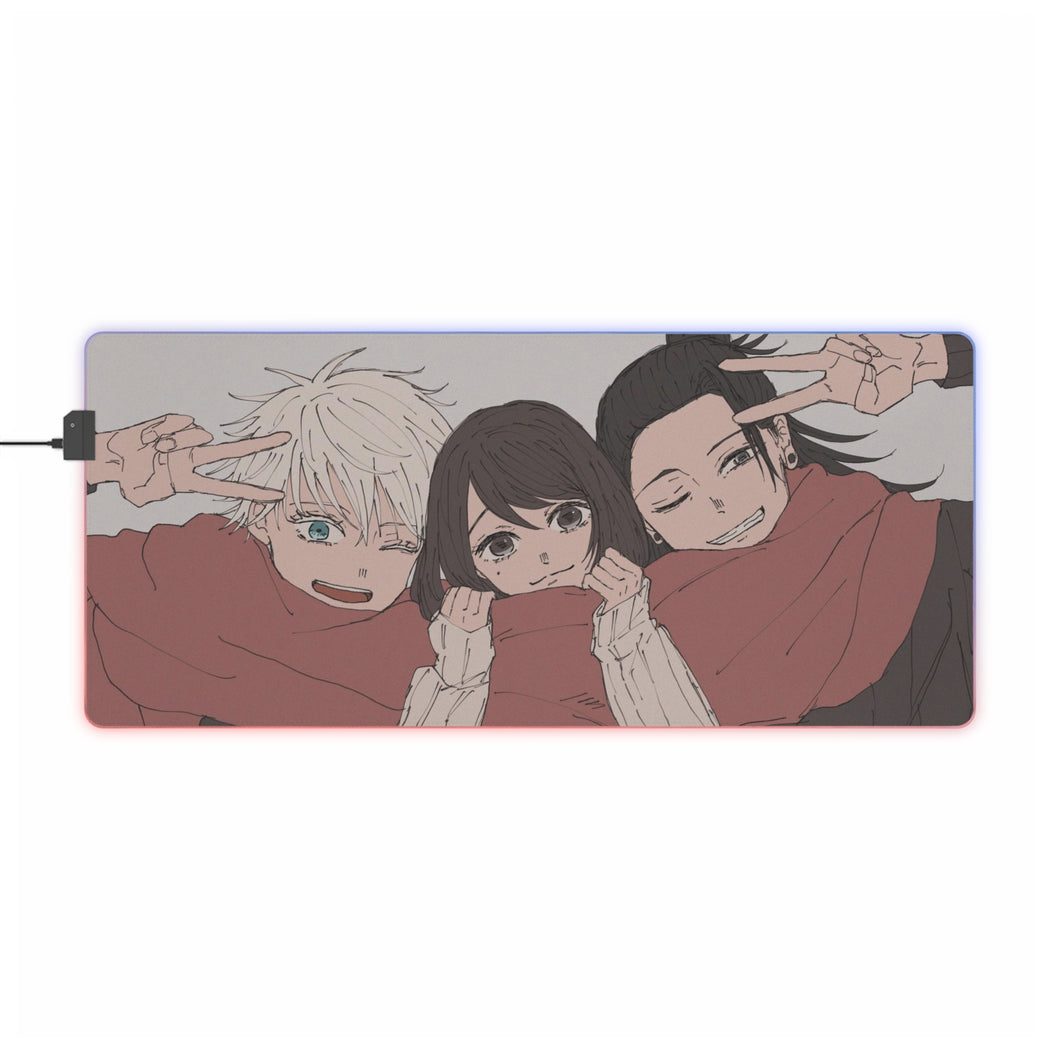 Jujutsu Kaisen RGB LED Mouse Pad (Desk Mat)