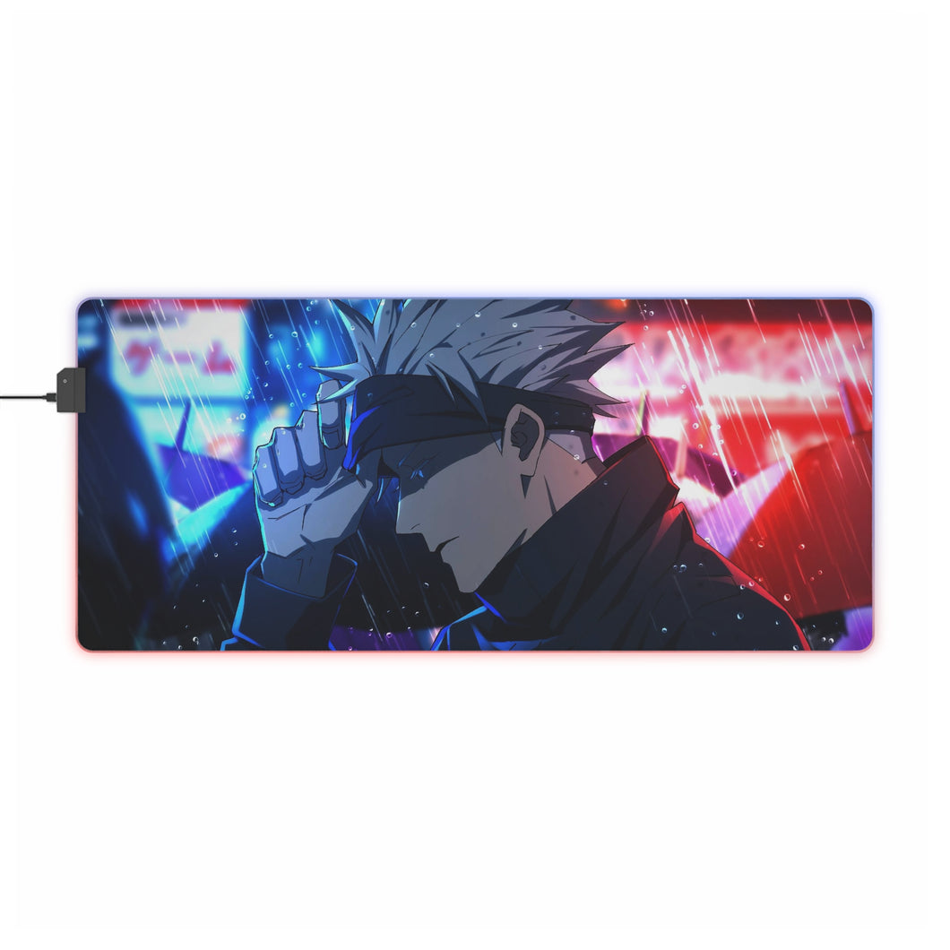 Tapis de souris LED RVB Jujutsu Kaisen (tapis de bureau)