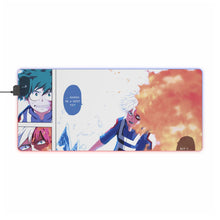 Load image into Gallery viewer, Shoto Todoroki - The Origin RGB LED Mouse Pad (Desk Mat)
