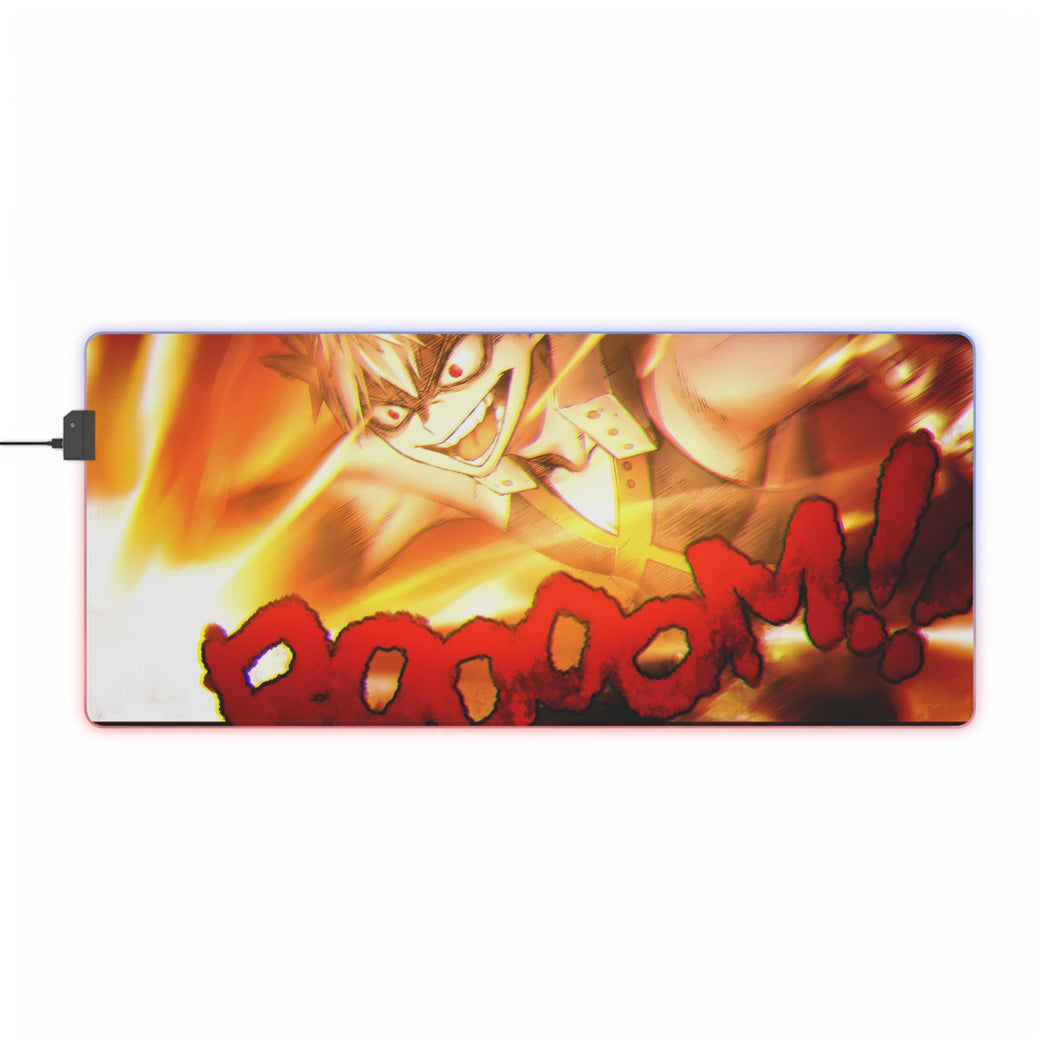 My Hero Academia Katsuki Bakugou RGB LED Mouse Pad (Desk Mat)