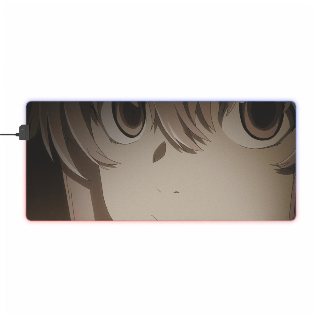 Tapis de souris LED RVB Mirai Nikki Yuno Gasai (tapis de bureau)