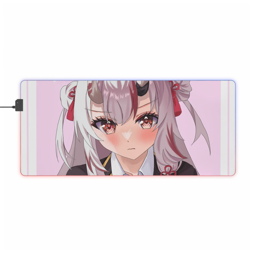 Nakiri Ayame RGB LED Mouse Pad (Desk Mat)