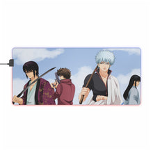 Load image into Gallery viewer, Gintama Gintoki Sakata, Shinsuke Takasugi RGB LED Mouse Pad (Desk Mat)
