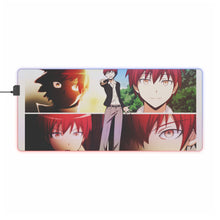 Charger l&#39;image dans la galerie, Tapis de souris LED RGB Assassination Classroom Karma Akabane (tapis de bureau)
