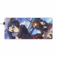 Cargar imagen en el visor de la galería, Love, Chunibyo &amp; Other Delusions Rikka Takanashi, Shinka Nibutani, Kumin Tsuyuri RGB LED Mouse Pad (alfombrilla de escritorio)
