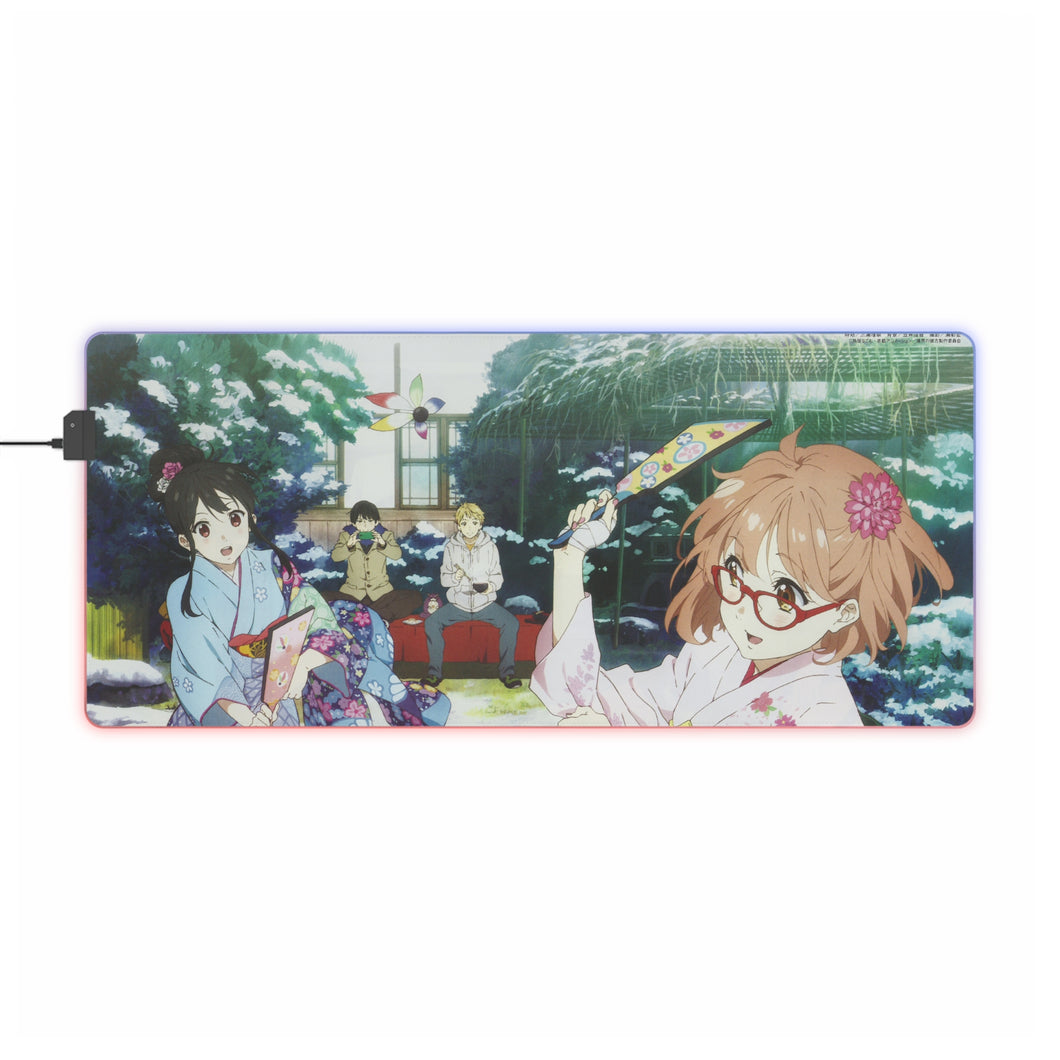 Beyond The Boundary RGB LED Mouse Pad (Desk Mat)