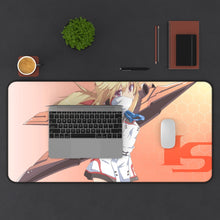 Charger l&#39;image dans la galerie, Infinite Stratos Mouse Pad (Desk Mat) With Laptop
